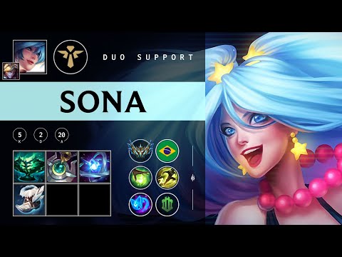 Sona Support vs Pyke - BR Challenger Patch 25.22