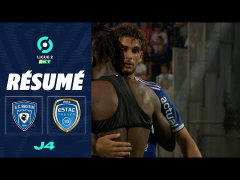 SC BASTIA - ESTAC TROYES (3 - 2) - Résumé - (SCB - ESTAC) / 2023-2024
