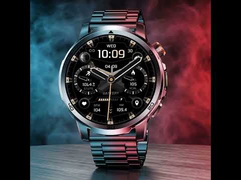 Smartwatch Microwear AK95 - Grey Silicone Smartwatch Microwear AK95 - Grey Silicone