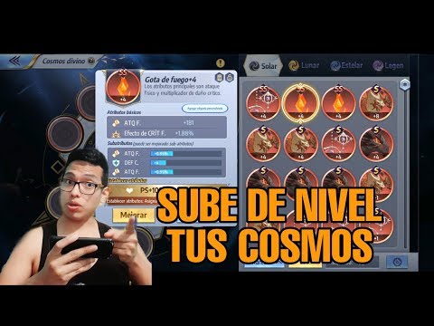 SAINT SEIYA (ESP): GUIA DE COSMOS, QUE DEBES SUBIR Y QUE DEBES DESECHAR