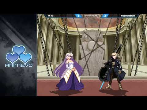 MBAACC - M-AS (F-Hime) vs nicemoreoften (F-Riesbyfe) - AnimEVO 2020