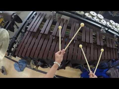 POW Percussion 2023 Xylo/Crotales Headcam - Aidan Banico