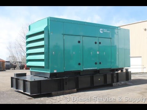 350 kW Cummins Diesel Generator Set for Sale – 2014 only 3 Hours # 87227