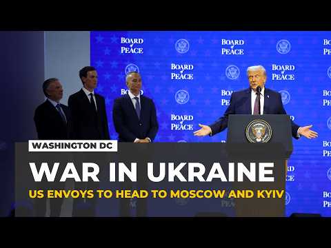 Trump sees 'good chance' to end Ukraine war as envoys head to Moscow