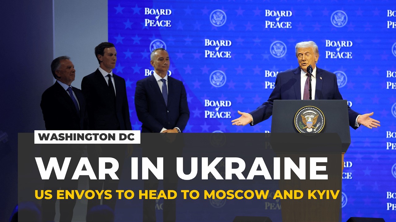 Trump sees 'good chance' to end Ukraine war as envoys head to Moscow
