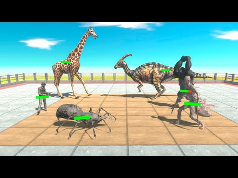 3 vs 3 Tournament - Animal Revolt Battle Simulator