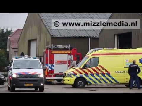 Man overleden in bedrijfsloods aan de Kromme Spieringweg in Vijfhuizen