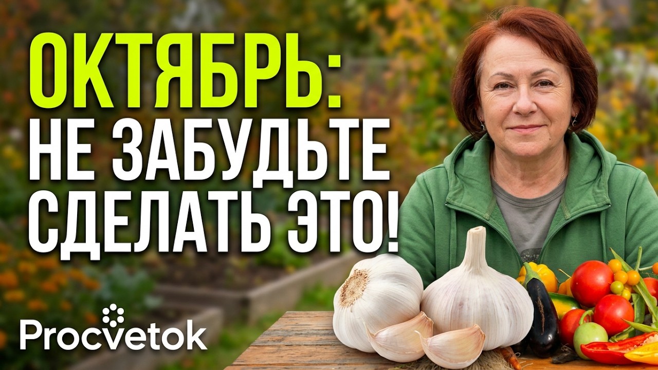 УСПЕЙТЕ ДО МОРОЗОВ! Чек-лист важных работ в саду, огороде и цветнике