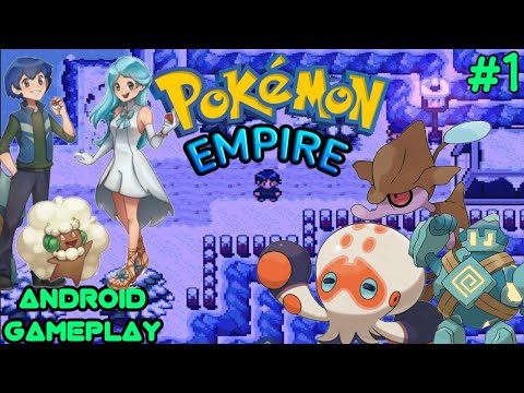 POKEMON EMPIRE-FAN GAME ANDROID GAMEPLAY,MY STARTER POKEMON, EP#1 IN HD WITH ENGLISH SUBTITLES.