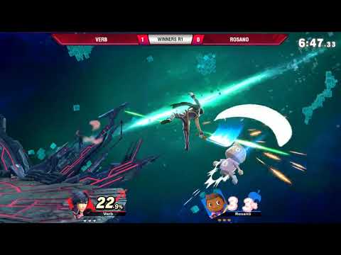 VS Weekly 3/14/19 - Winners R2 - Verb (Chrom) vs Rosano (Roy/Villager) - SSBU