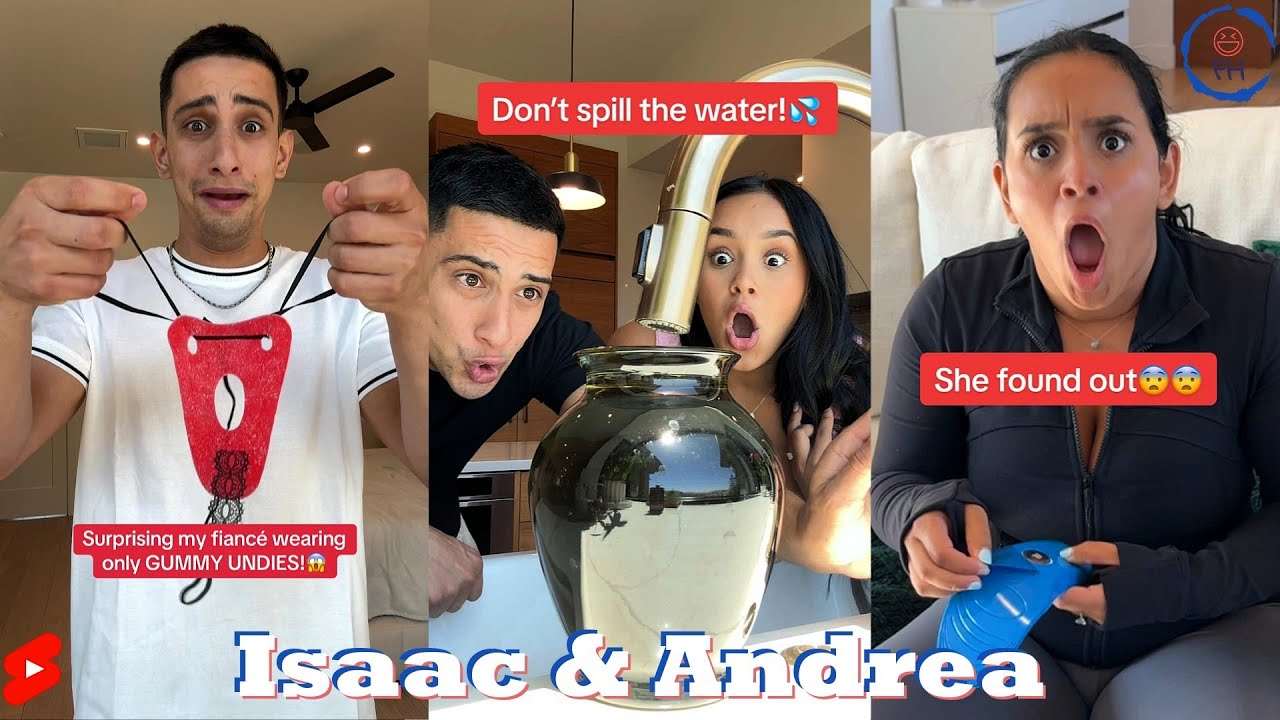*1 HOUR* Funny Isaac & Andrea Shorts 2025 | Enjoy Isaac & Andrea TikTok 2025 #part3