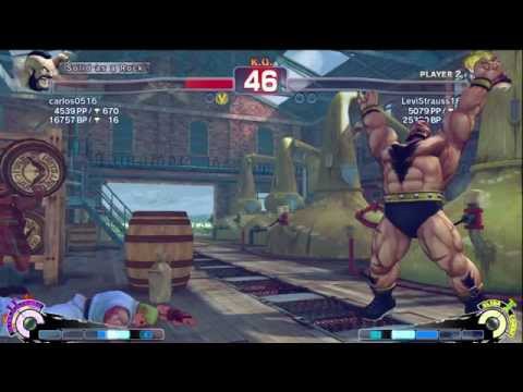 Carlos0516 (Zangief) vs LeviStrauss1829 (Ken) - AE2012 Ranked Match *720p HD*