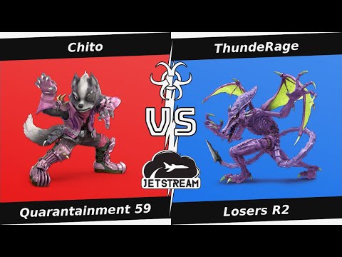 Quarantainment 59 Losers R2 - Chito (Wolf) Vs ThundeRage (Ridley) - SSBU