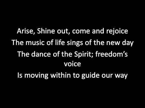 Arise, shine out (with lyrics)