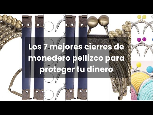 Vídeo relacionado con ELNX Monedero de PU con Cierre de Beso para Mujer, Monedero Vintage para Llaves, Tarjetas de crédito, Monedas y Auriculares (Plata)