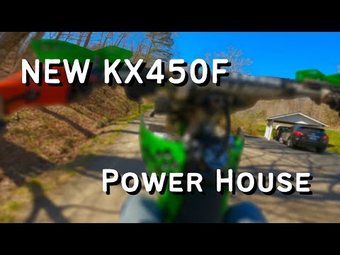My NEW Kx450f FIRST RIDE [4K POV]