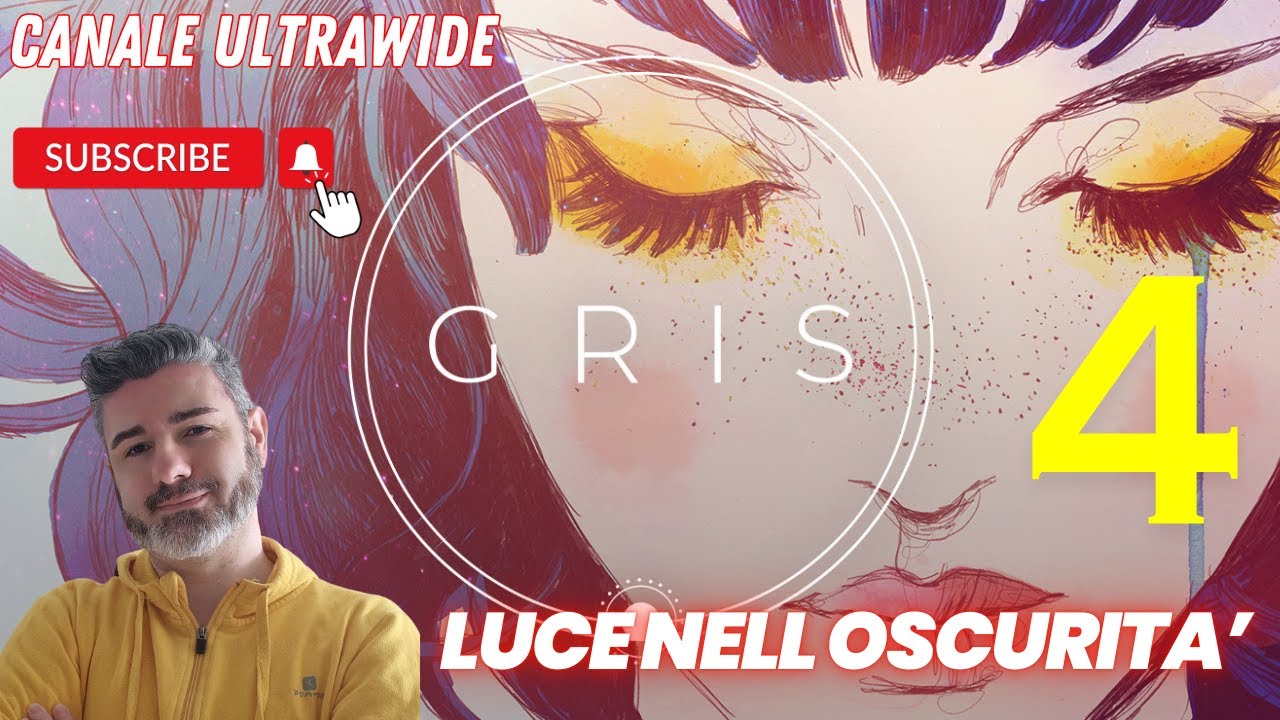 GRIS EP 4 LUCE NELL OSCURITA' - GAMEPLAY ITA PC - ULTRAWIDE 21:9 4K