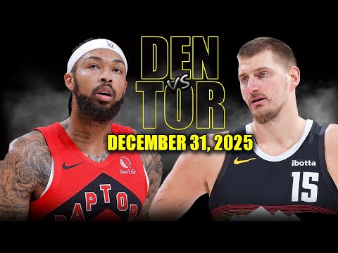Denver Nuggets vs Toronto Raptors Full Game Highlights – December 31, 2025 | NBA Season