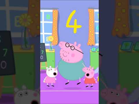 Comptez jusqu'à dix avec Daddy Pig | Peppa Pig Français #shorts