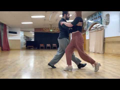 Linear Back Ochos and Speed Changes