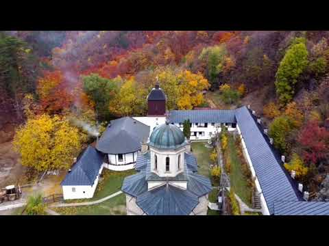 Discovering Romania, drone video 4k - Autumn Colors in Cozia Mountains