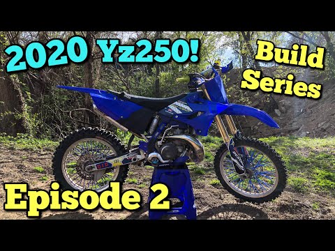 2005 YZ250 Budget Build Episode 2 - 2020 Restyle Plastics and Protection Parts!