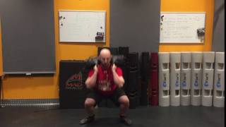 Sandbag - Plyo Squat