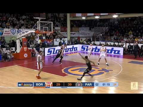 AdmiralBet ABA League 2021/22 highlights, Round 6: Borac - Partizan NIS (30.10.2021)