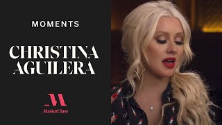 Christina Aguilera: Trick Yourself into Hitting the High Note | MasterClass Moments | MasterClass