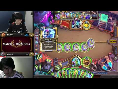 Flurry vs posesi - Division A - Hearthstone Grandmasters Asia-Pacific 2020 Season 1 - Week 5