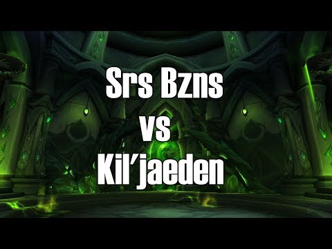 Srs Bzns vs Heroic Kil'jaeden - Resto Shaman PoV [Server Ranked 8]
