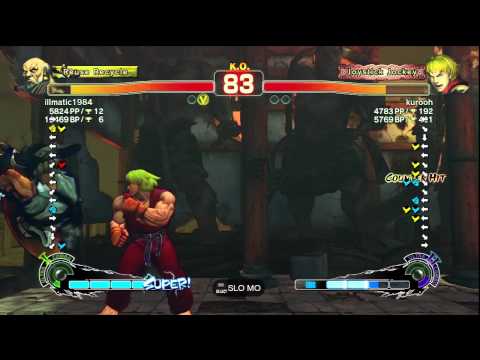 illmatic1984 [Gouken] vs. kurooh [Ken] | SSF4 AE