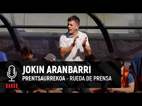 Imagen de portada del video 🎙️ Jokin Aranbarri I post Bilbao Athletic 0-1 RC Celta Fortuna l Primera Federación 2024-25 – J6