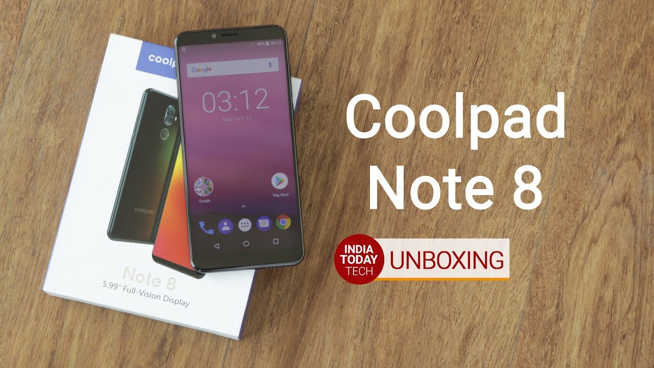Coolpad Note 8 unboxing and quick review