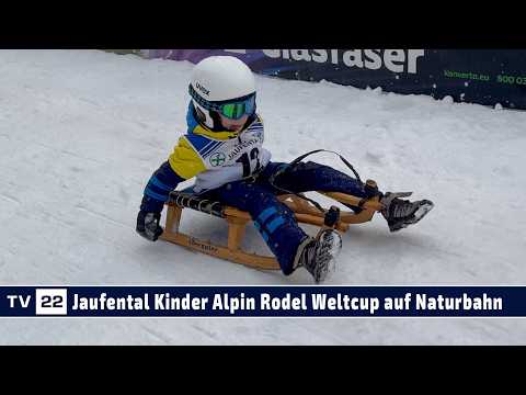 SPORT TV22: Die Kinder beim Alpin Rodel Weltcup auf Naturbahn im Jaufental 2026