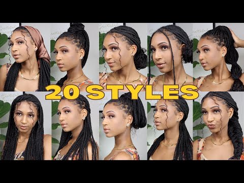 20 Styles You Haven't Tried With Knotless Braids |...