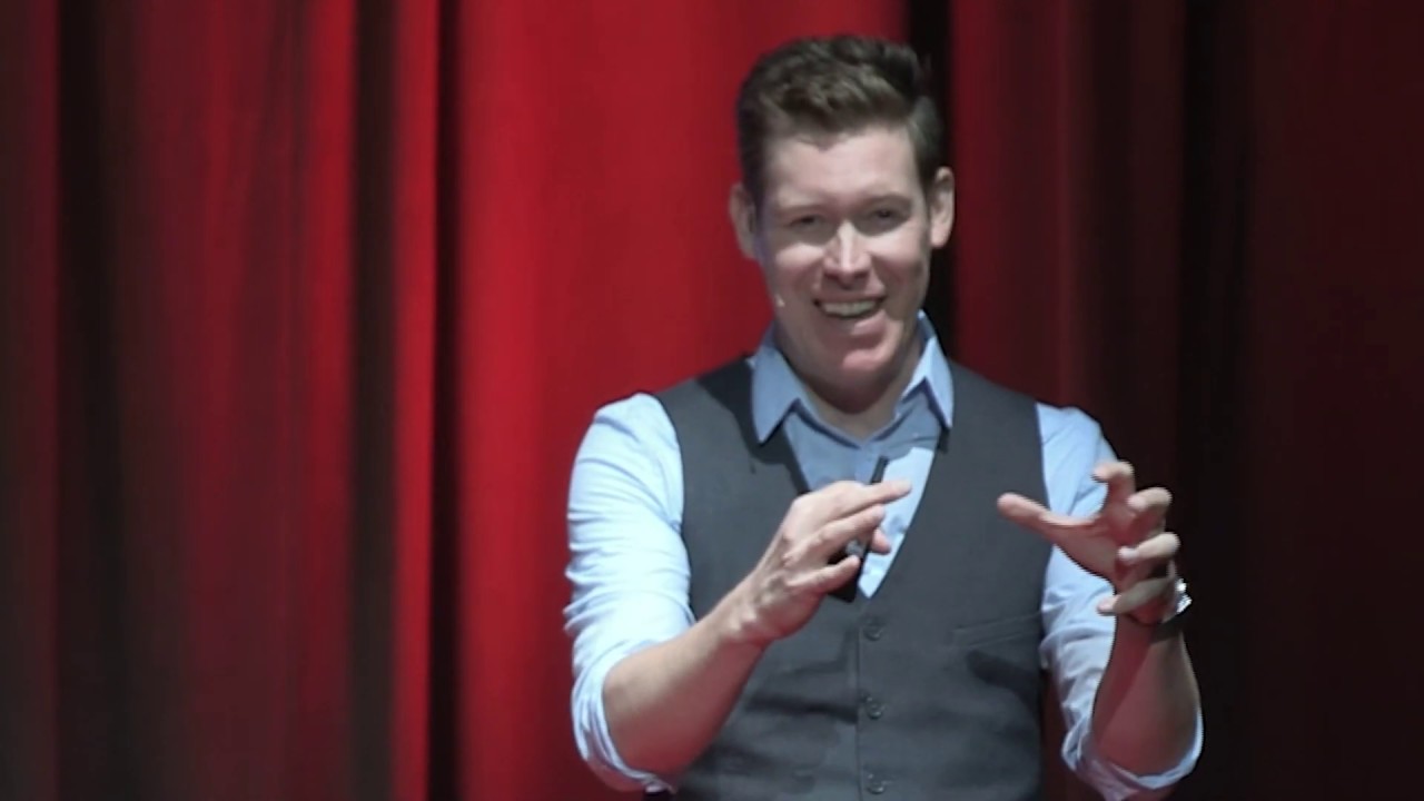 Josh Allan Dykstra on stage