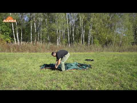 Миниатюра изображения товара Палатка Alexika Tunnel 3 / 9125.3101 (зеленый)