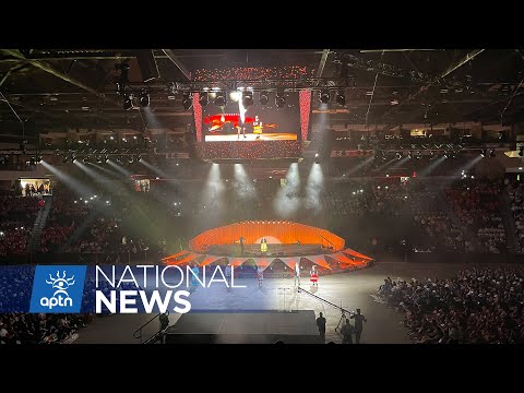 NAIG opening ceremony brings thousands of spectators, athletes together | APTN News