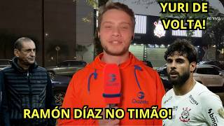 RAMÓN DÍAZ VOLTANDO AO TIMÃO? Bidu é desfalque na reapresentação, e Yuri Alberto reinicia transição