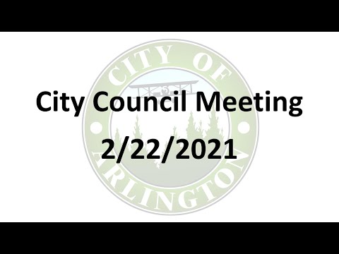 Arlington City Council Workshop 2-22-2021