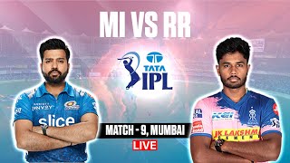 🔴 IPL Live: MI vs RR Live –  Mumbai vs Rajasthan Live || Only in India || Indian Premier League 2022