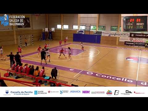 cadete femenino.liga oro.j-18 BMporiiño- Coreti lalin.