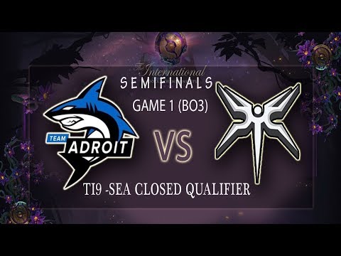 Mineski vs Adroit Game 1- TI9 Regional Qualifiers Semifinals