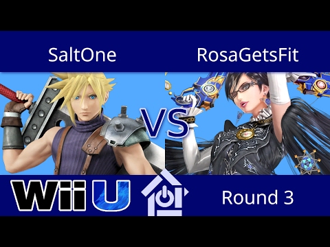 DI 2017 - SaltOne (Cloud) vs RosaGetsFit (Bayonetta) - Smash 4 Round 3