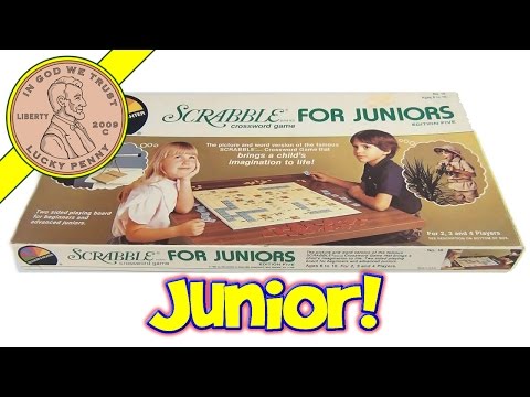  1982 Scrabble Junior 5th Edition Board Game