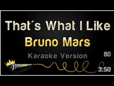 Bruno Mars   That's What I Like  (Karaoke Version)