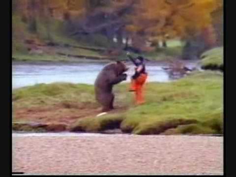 U.K. based John West Foods humorous commercial for salmon. Man vs Bear.