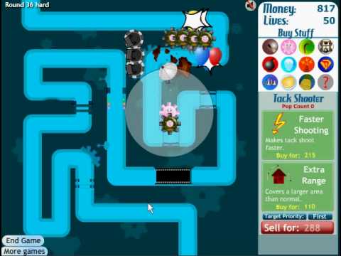 Bloons Tower Defense 3- Track 3 Hard (No leaks)