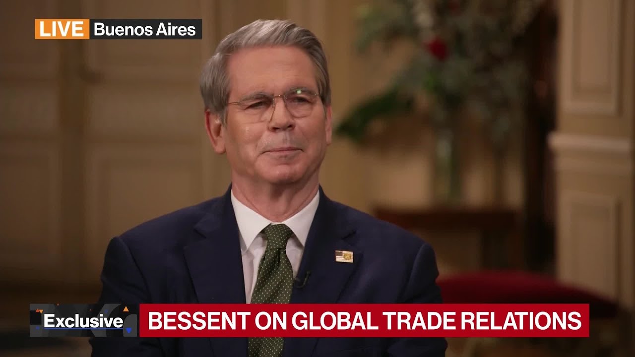 Treasury Secretary Scott Bessent on Tariffs, Bonds and the Next Fed Chair